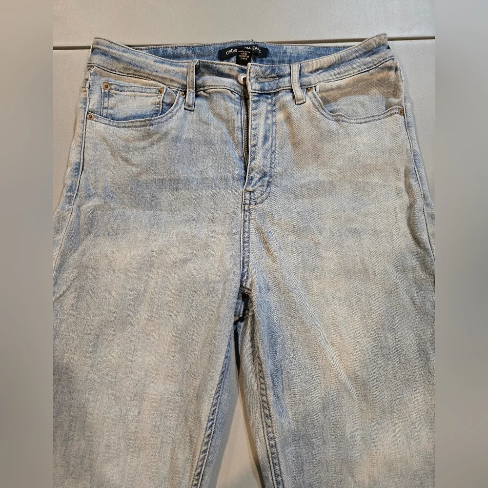 Calvin Klein Jeans Light Blue Denim (7c2) - Picture 3 of 9